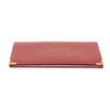 Image 4 : Cartier Burgundy Calfskin Leather Long Flap Wallet