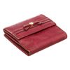 Image 4 : Gucci Dark Red Guccissima Leather French Flap Wallet