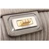Image 6 : Chanel Gray Vertical Quilted Leather Flap Shoulder Bag