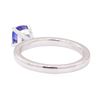 Image 3 : 1.11 ctw Blue Sapphire Solitaire Ring - 14KT White Gold