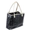 Image 4 : MCM Black Visetos Coated Canvas & Leather Lion Tote Bag