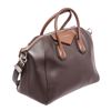 Image 3 : Givenchy Brown Leather Medium Antigona Satchel Shoulder Bag