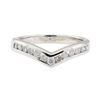 Image 2 : 0.40 ctw Diamond Ring - 14KT White Gold