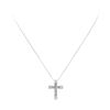 Image 1 : 1.84 ctw Diamond Pendant And Chain - 14KT White Gold