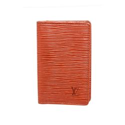 Louis Vuitton Cipango Gold Epi Leather Pocket Organizer Wallet