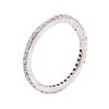 Image 2 : 0.80 ctw Diamond Eternity Ring - 18KT White Gold