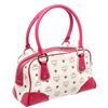 Image 3 : MCM Pink & White Visetos Coated Canvas Leather Tote Bag