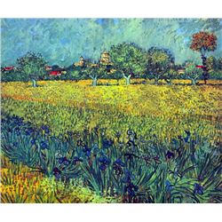 Van Gogh - View Of Arles With Irises