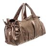 Image 1 : Gucci Metallic Grey Large Leather Hysteria Tote Bag