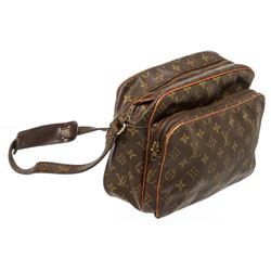 Louis Vuitton Vintage Monogram Canvas Leather Nile Shoulder Bag