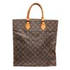 Image 2 : Louis Vuitton Monogram Canvas Leather Sac Plat Tote Bag
