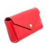 Image 3 : Louis Vuitton Red Cerise Vernis Pochette Lucy