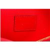 Image 5 : Louis Vuitton Red Cerise Vernis Pochette Lucy