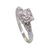 Image 4 : 0.25 ctw Diamond Ring - 14KT White Gold