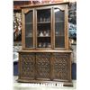 Image 1 : 204cm wooden showcase