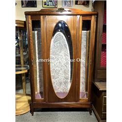 218cm antique furniture showcase