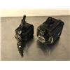 Image 2 : (2) MITSUBISHI AC SERVO MOTOR *CONNECTORS BROKEN* *TAGS WORN*