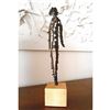 Image 1 : Max Kreg Mid Century Brutalist Giacometti Style Metal Sculpture
