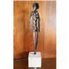 Image 3 : Max Kreg Mid Century Brutalist Giacometti Style Metal Sculpture