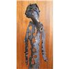 Image 4 : Max Kreg Mid Century Brutalist Giacometti Style Metal Sculpture