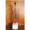 Image 7 : Max Kreg Mid Century Brutalist Giacometti Style Metal Sculpture