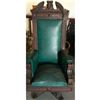 Image 1 : Late 19thc Eastlake Upholstsered Swivel Arm Chair