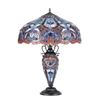 Image 2 : Tiffany-style Victorian Stained Glass Table Lamp