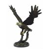 Image 1 : Eagle Landing Bronze Sculpture