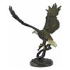 Image 3 : Eagle Landing Bronze Sculpture
