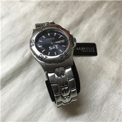 Caravelle Bulova Stainless Steel Wristwatch
