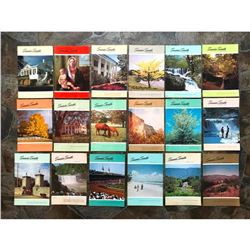 Collection of Standard Oil Scenic South Magagzines 1950's - 1960's