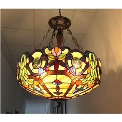 Tiffany-style Stained Glass Ceiling Pendant