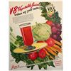 Image 1 : 1940's V-8 Vegetable Juice Magazine Advertisement