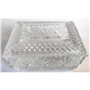 Image 1 : Vintage Crystal Trinket Dresser Box