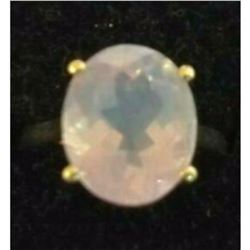 3.50ct English Minas Gerais Kunzite 9K Gold Ring