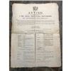 Image 1 : 1815 Venice Italy, Large Printed Public Notice, Document