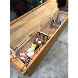 Reproduction Civil War Three Musket Box