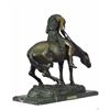 Image 4 : After Frazer, End of The Trail Bronze Sculpture