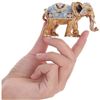 Image 2 : Royal Elephant Enamel & Gilt Trinket Jewel Box