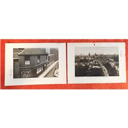 Pair of Vintage c.1920â€™s Half-tone Prints, London, Oxford, England