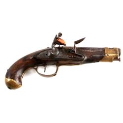 1790 French Flintlock Gendarme Pistol .59 Caliber