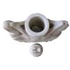 Image 3 : Carved Soapstone Double Phoenix Vase