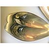 Image 2 : Set of Vintage Silvered Bronze Leaf Form Nesting Trays