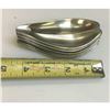Image 6 : Set of Vintage Silvered Bronze Leaf Form Nesting Trays