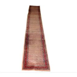 Antique Bidjar Hall Carpet Runner