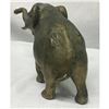 Image 2 : Antique Early 1900's GCK Co. NY Spelter Elephant Paperweight Statue Figure