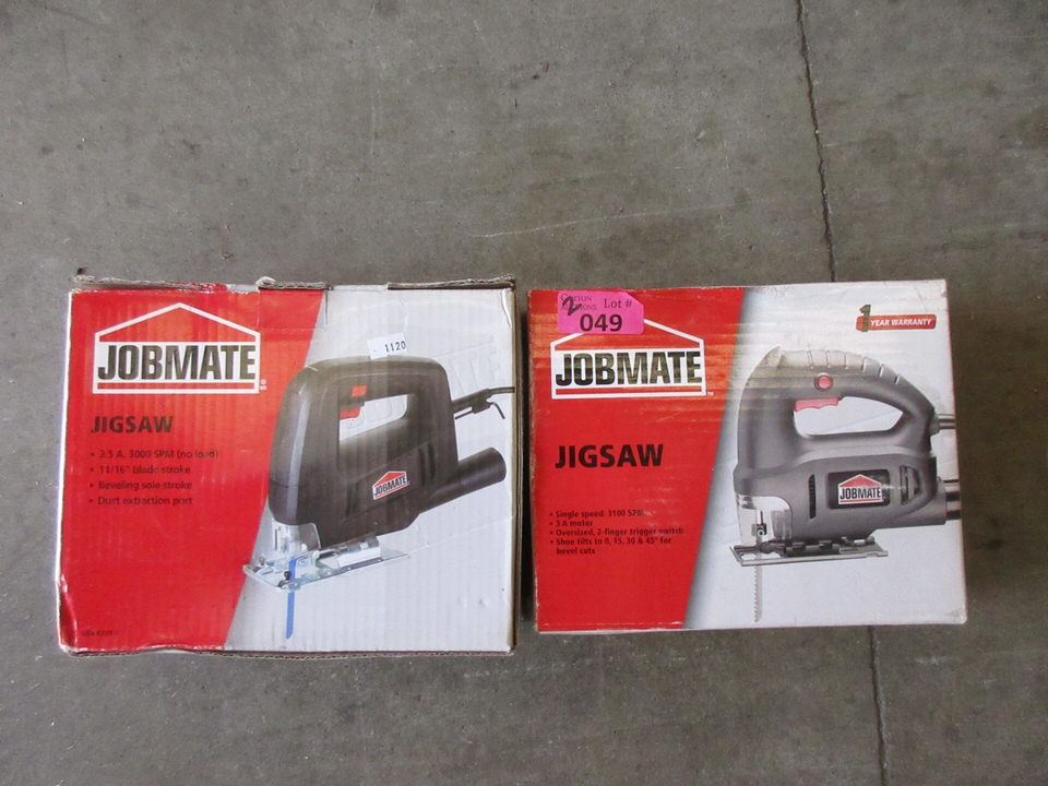 2 Electric Jobmate Jigsaws