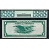 Image 2 : 1918 $1 Chicago Federal Reserve Note PCGS 65PPQ