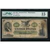 Image 1 : 1861 $10 Philadelphia Demand Note PMG 15