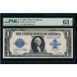 1923 $1 Silver Certificate PMG 63EPQ